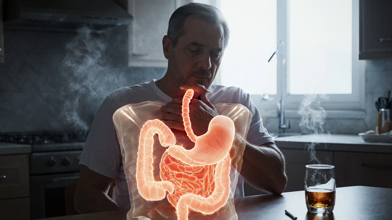 How Smoking and Alcohol Worsen Acid Indigestion