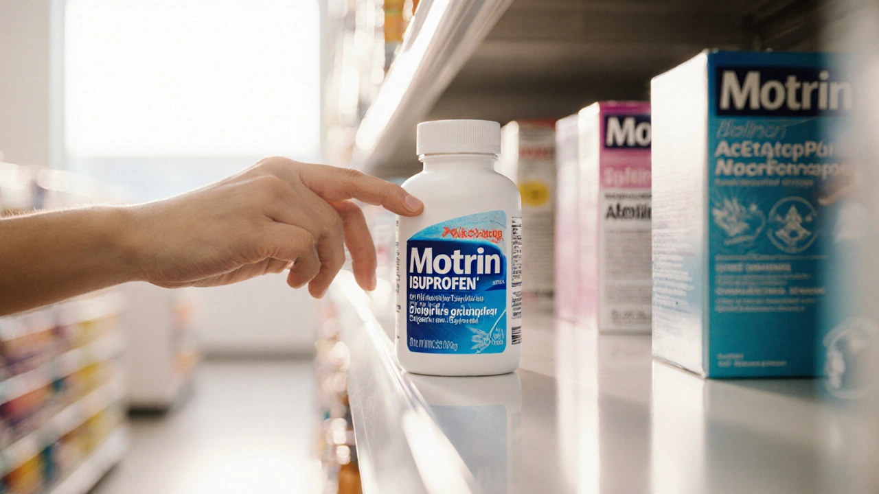 Motrin (Ibuprofen) vs Top OTC Pain Relievers: A Detailed Comparison