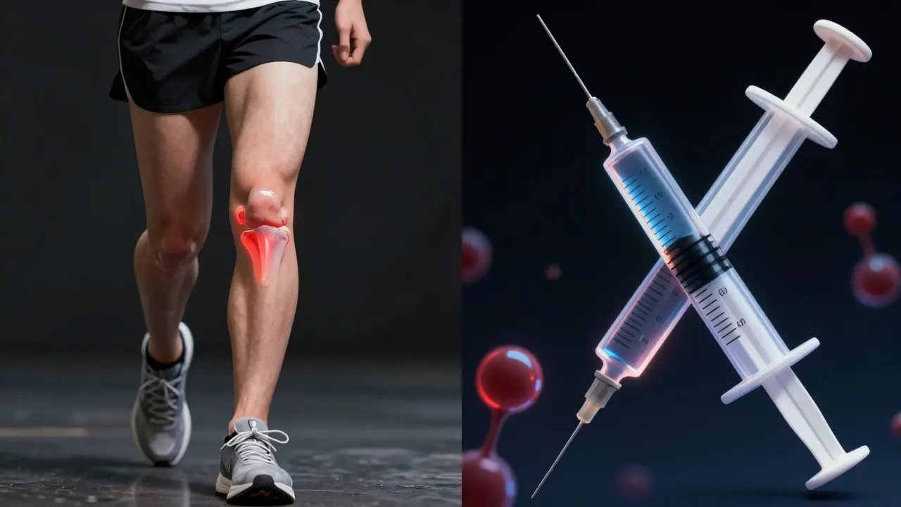 Jogging for OA weight management and biologic injection for RA treatment